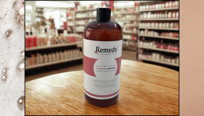 Remedy Professional | Shampoo Dopocolore con Olio di Argan e Acido Ialuronico da 1000ml
